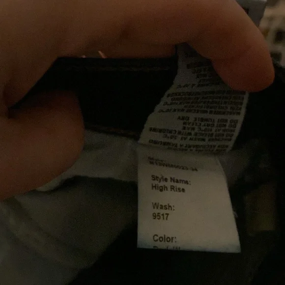 SOLD R13 High Rise in Dark Worn - Picture 5 of 8